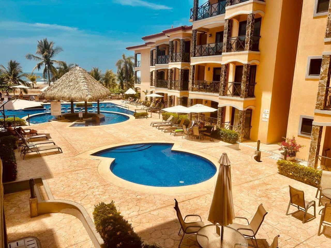 Apartamento De Lujo Las 3 Gotas Jaco, Frente Al Mar Con Vista A La Playa Kültér fotó