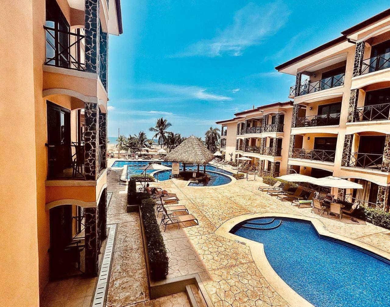 Apartamento De Lujo Las 3 Gotas Jaco, Frente Al Mar Con Vista A La Playa Kültér fotó