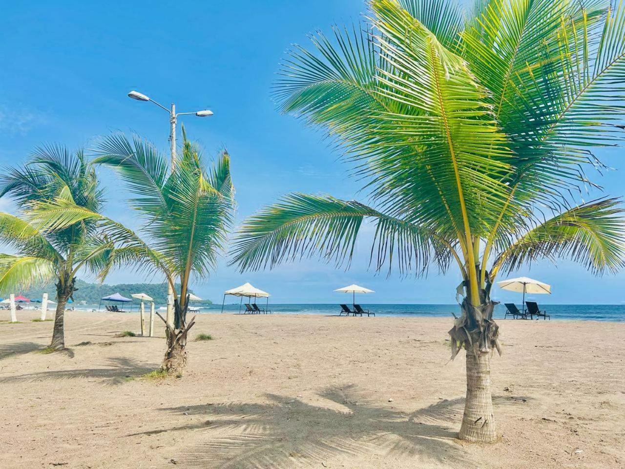 Apartamento De Lujo Las 3 Gotas Jaco, Frente Al Mar Con Vista A La Playa Kültér fotó
