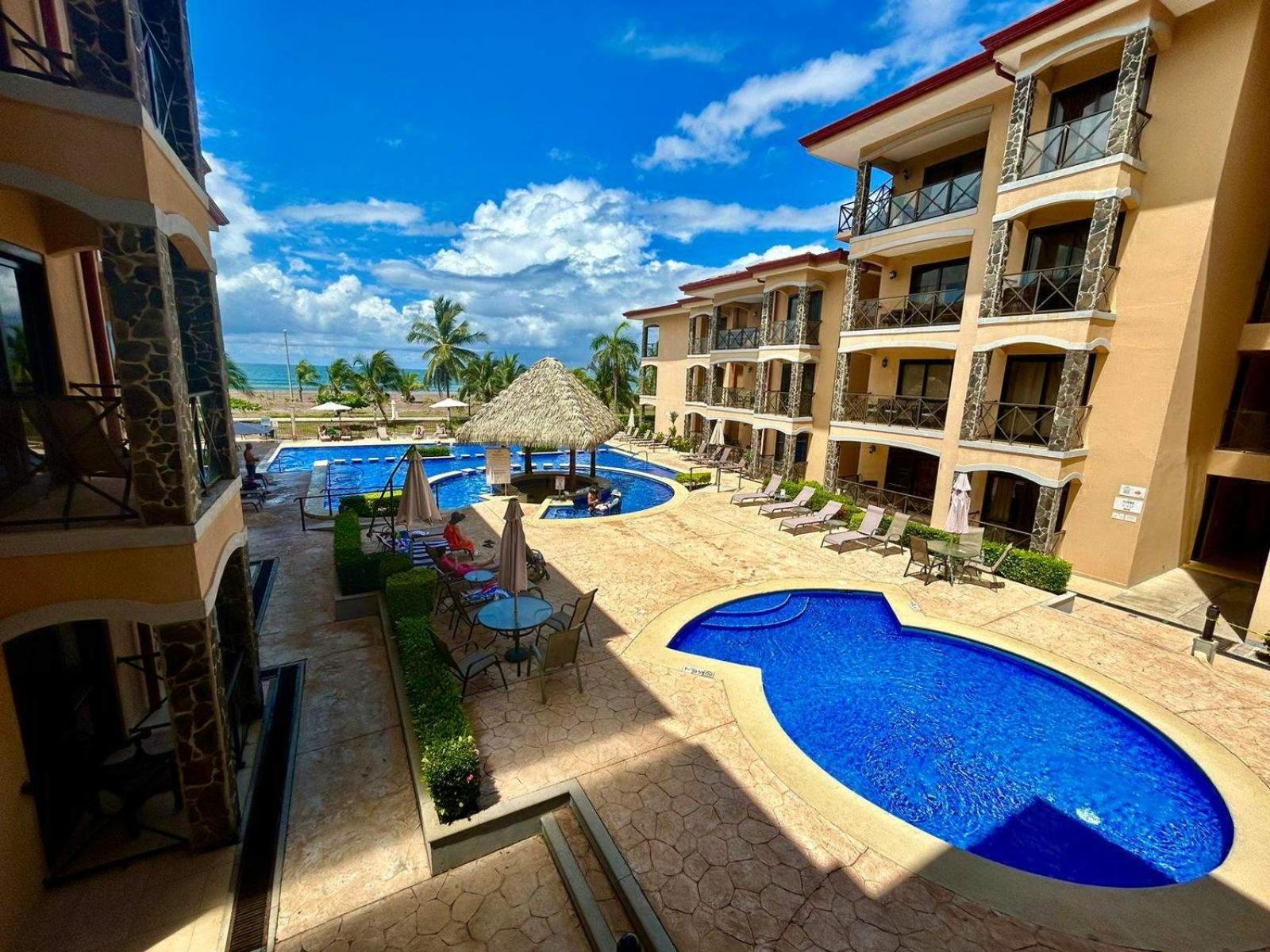Apartamento De Lujo Las 3 Gotas Jaco, Frente Al Mar Con Vista A La Playa Kültér fotó